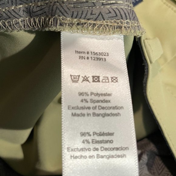 Jachs Mens Shorts Khaki Performance Pockets Stretch Belt Loops Size 40W - Picture 12 of 16